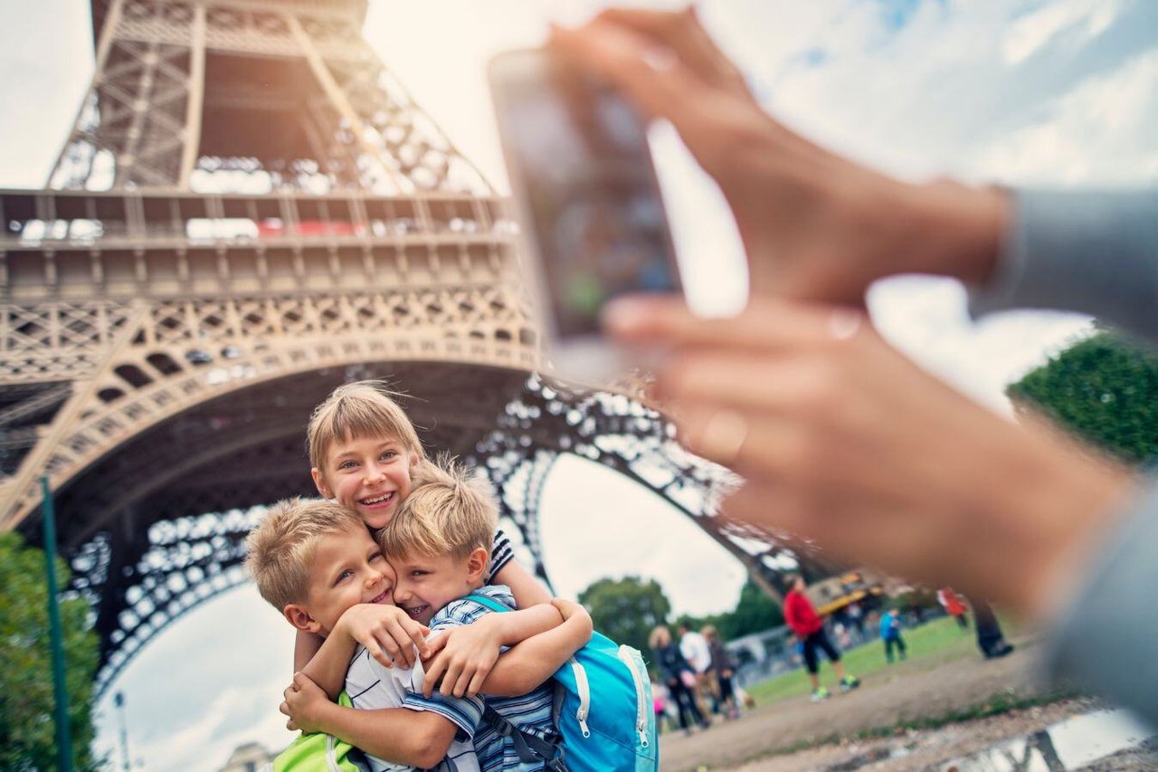 France with children