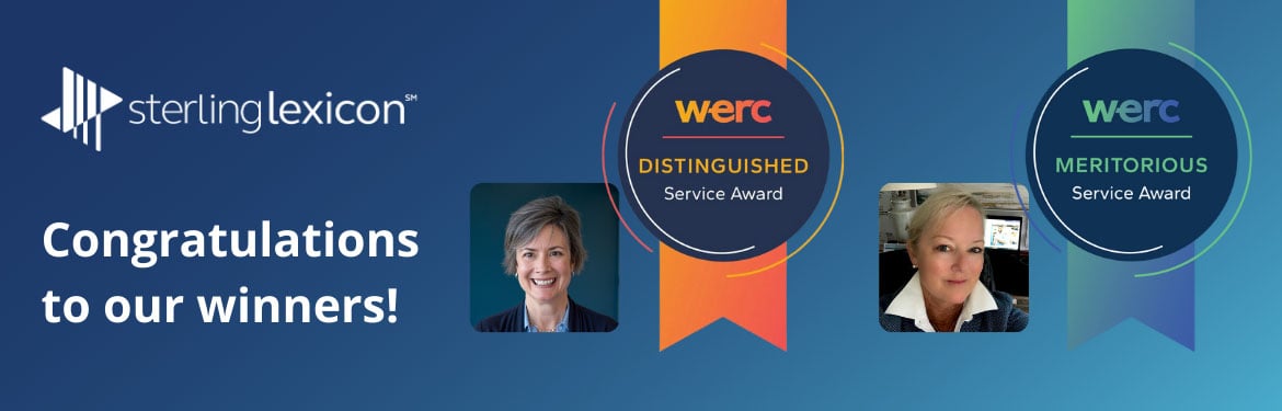 Sterling Lexicon Employees Honored with WERC Service Awards